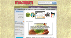Desktop Screenshot of magnumlaser.com